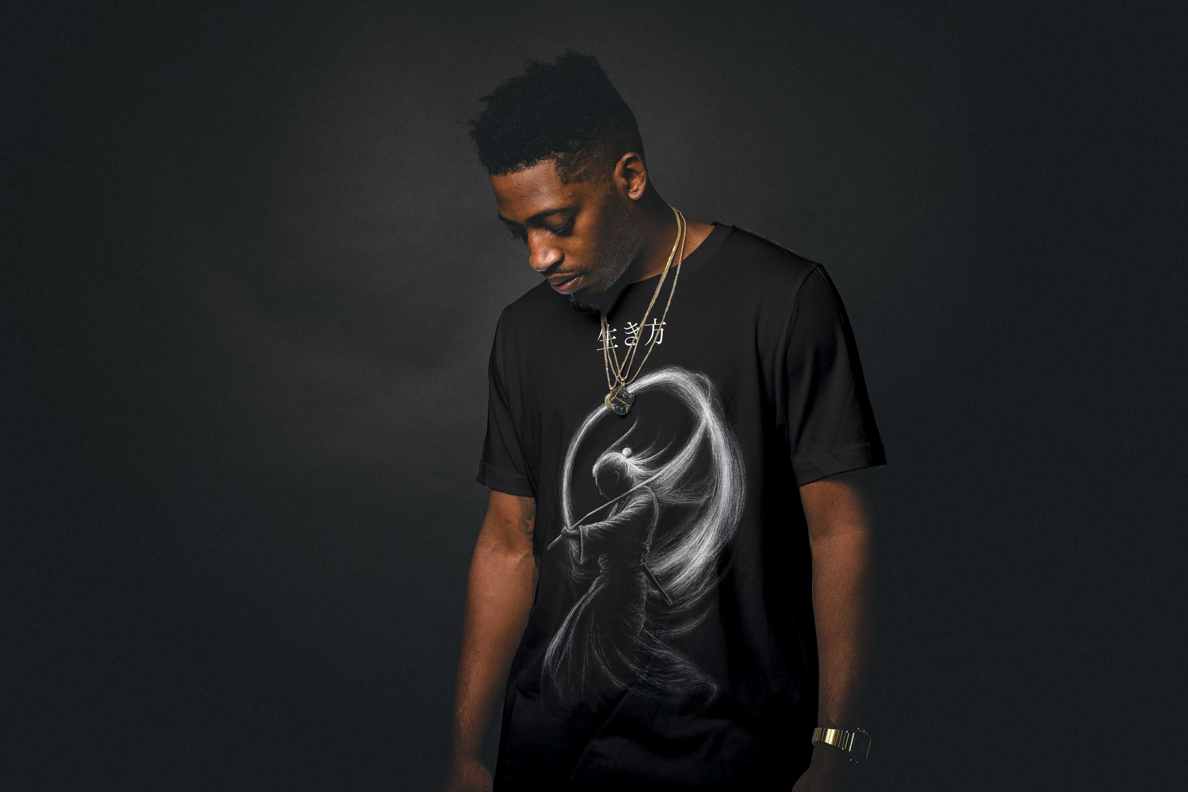 VAYRON “Silent Warrior” Oversized Tee